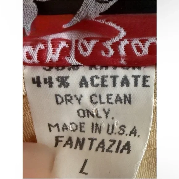 Vintage Yellow Cottage/Fairy Maxi Dress - Picture 9 of 9